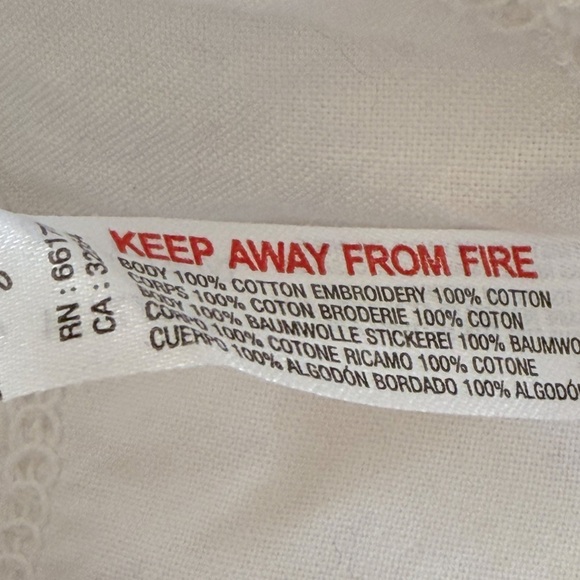 FREE PEOPLE Brittany Embroidered Micro Shorts White Size M - Picture 5 of 10